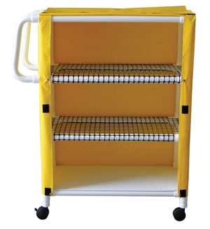 MJM 332T-3C Linen Cart